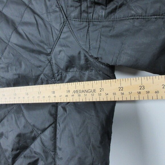 Rhone Tundra Quilted Hooded Jacket Men's M Black Polyester Puffer Jacket 462 - Picture 16 of 16